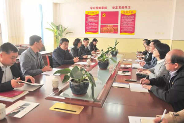 李明到康复医学院座谈交流